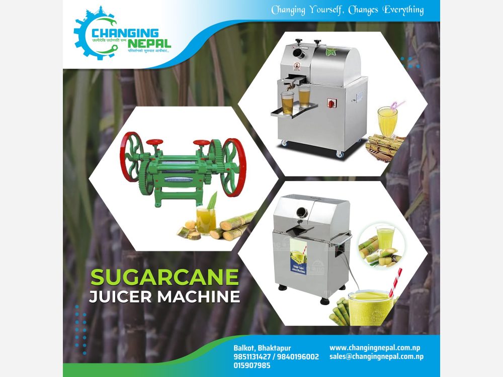 Sugarcane Juicer Machine